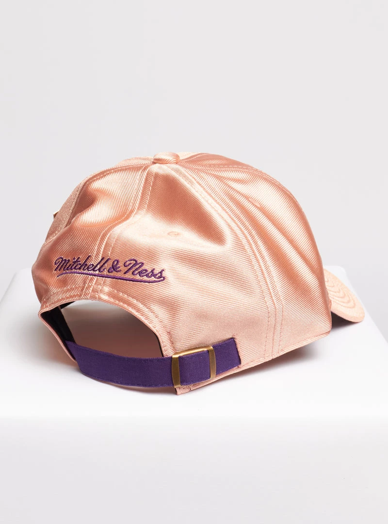 Mitchell & Ness Strapback - NBA 75th Anniversary Los Angeles Lakers - Rose Gold And Purple - MM21066 Shop All 2 Mitchell & Ness Strapback - NBA 75th Anniversary Los Angeles Lakers - Rose Gold And Purple - MM21066 Shop All