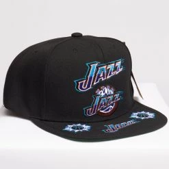 Mitchell & Ness Snapback - NBA Front Loaded HWC Utah Jazz - Black - SH20026 Shop All