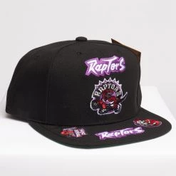 Mitchell & Ness Snapback - NBA Front Loaded HWC Toronto Raptors - Black - SH20026