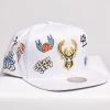 Shop All Mitchell & Ness Snapback - NBA Hand Drawn Milwaukee Bucks - White - SH20037