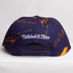 Mitchell & Ness Hat - NBA Marbled Snapback Lakers - Purple - MM20199