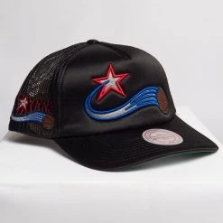 Mitchell & Ness Hat - NBA Trucker Snapback 76ers - Black - SH20116