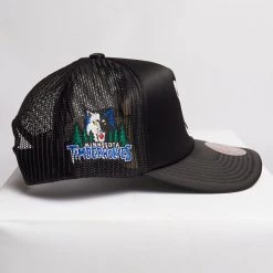 Shop All Mitchell & Ness Hat - NBA Trucker Snapback Timberwolves - Black - SH20116