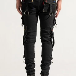 Shop All Pheelings Jeans - Auhl Aologne - Black And Multi - PH-SS21-50