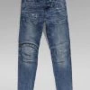 Shop All G-Star Jeans - 5620 3D Zip Knee Skinny - Faded Cascade Restored - D01252-C051