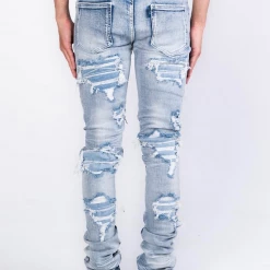 Shop All Pheelings Jeans - Seize The Day Flare Stack - Light Wash Blue - PH-SS22-84