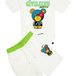Civilized Short Set - Bear - Natural - CV1497 Shop All