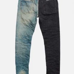 Shop All Purple-Brand Jeans - Printed Denim - Black Indigo - P001-BINP222