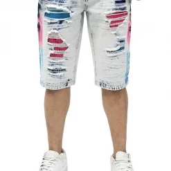 Switch Shorts - Rips & Colors - Ice Blue - SS2705 Shop All