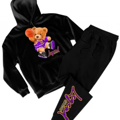 Shop All Game Changers Kids Jogger Set - Legend - Black And Purple