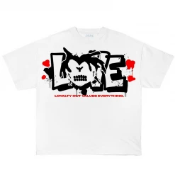 L.O.V.E Apparel T-Shirt - Lode Head - White Shop All