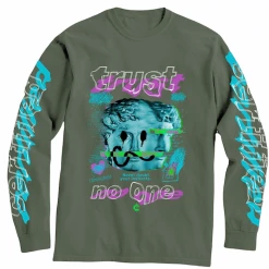 Shop All Certified Shirt - Trust No One - Green