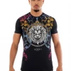 George V T-Shirt - Lion Crest - Black - GV-2396