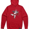Hasta Muerte Hoodie - Angel - Red - AJ1 Shop All