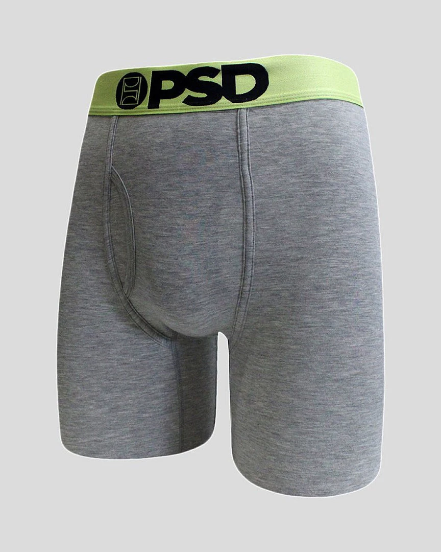 PSD Underwear - Modal - Grey And Lime - E21911074 1 PSD Underwear - Modal - Grey And Lime - E21911074