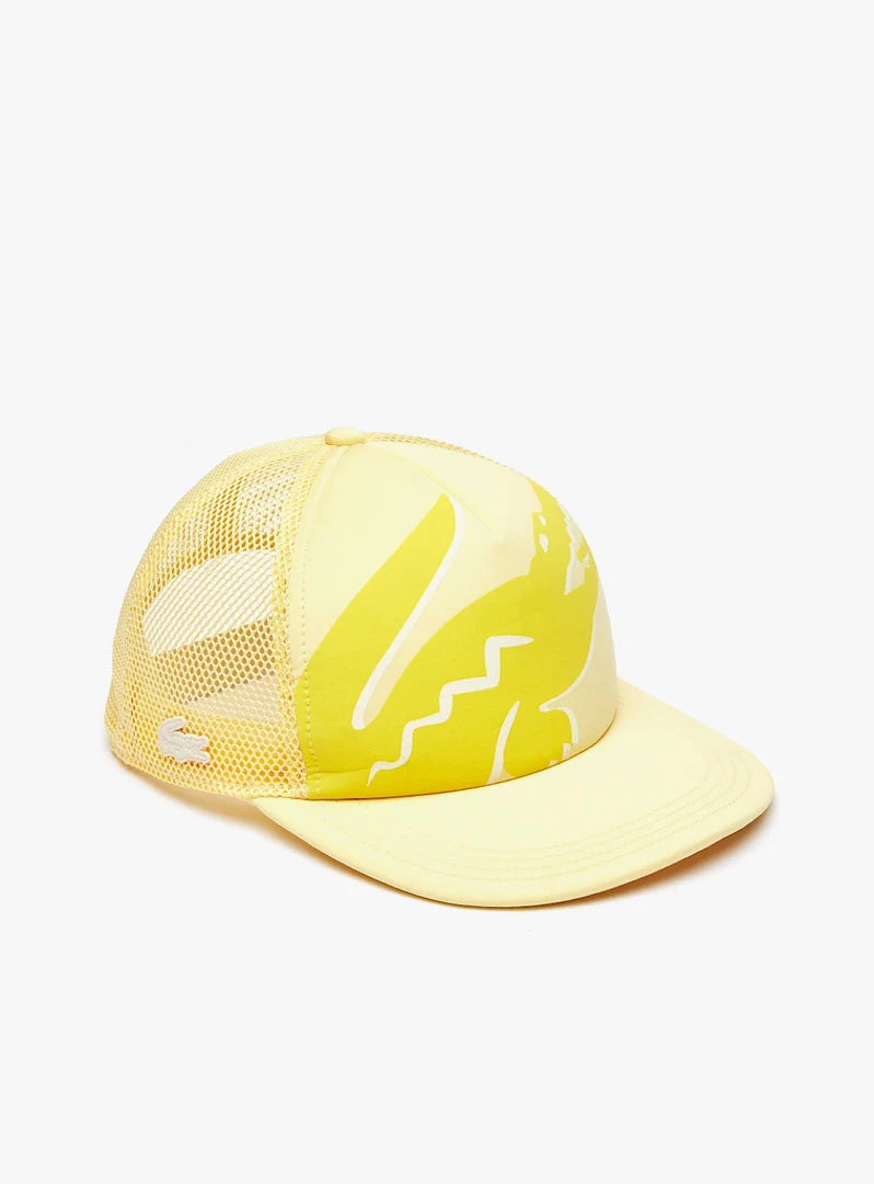 Shop All Lacoste Hat - Yellow-6XP - RK2122 1 Shop All Lacoste Hat - Yellow-6XP - RK2122