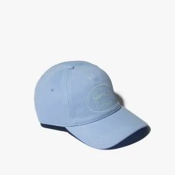 Shop All Lacoste Hat - Embroidered Logo - Blue - RK9368