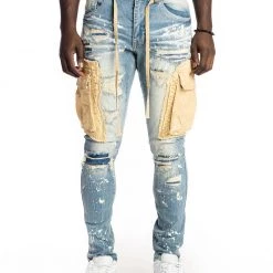 Shop All Smoke Rise Jeans - Cargo - Brighton Blue - JP22141