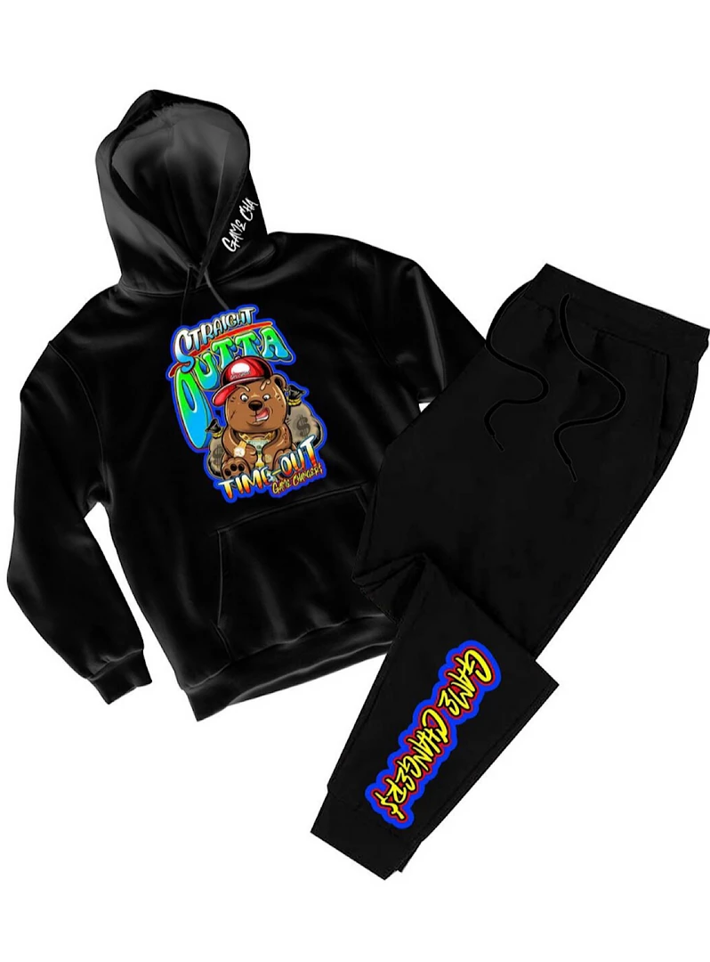 Game Changers Kids Jogger Set - Time-Out - Black Shop All 1 Game Changers Kids Jogger Set - Time-Out - Black Shop All