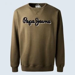 Shop All Pepe Jeans Sweater - Lamont - Olive - PM581649