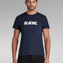 Shop All G-Star T-Shirt - Holorn - Sartho Blue - D08512