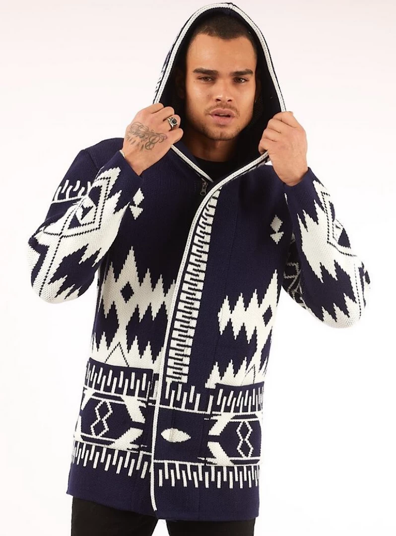 One In A Million Sweater - Cardigan - Navy - C709-4 Shop All 1 One In A Million Sweater - Cardigan - Navy - C709-4 Shop All