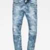 Shop All G-star Jeans D-Staq 3D Slim Lt Vintage Aged Destroy D05385-8969-9114
