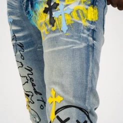 GFTD Jeans - Chrome - Light Blue