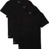 Lacoste T-Shirt - Crewneck Slim Fit 3-Pack - Black - TH3321 Shop All