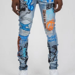 GFTD Jeans - Elijah - Light Blue Shop All