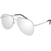Saint Laurent Sunglasses - Silver - Classic Slim 003 Shop All