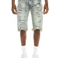 Smoke Rise Shorts - Ripoff Semi Basic - Hyster Blue - JS21121R
