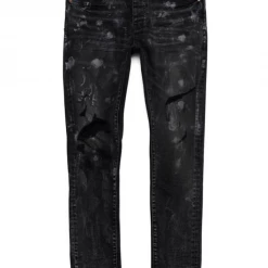 PURPLE-BRAND Shop All Purple Brand Jeans - Super Fade Black Weft Repair - P001