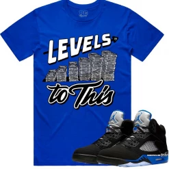 PG Apparel T-Shirt - Levels - Royal Blue