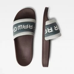 G-Star Slides - Cart - Dark Plum And Light Building - D14080