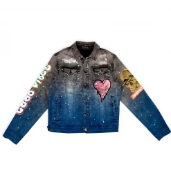 CREATE 2MRW Create 2TRW Denim Jacket - Graffiti - Grey - CF1841 Shop All