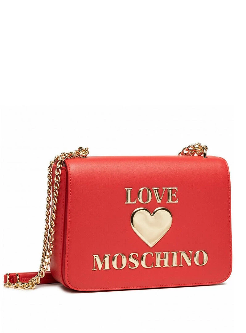 Moschino Bag - Flap Big Logo Chain Large - Red - JC4054PP1SLF0500 Shop All 1 Moschino Bag - Flap Big Logo Chain Large - Red - JC4054PP1SLF0500 Shop All