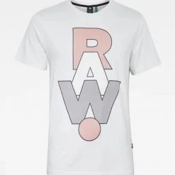 G-Star T-Shirt - Raw Graphic - Cool Grey - D17651