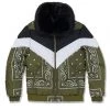 Jordan Craig Jacket - Represent Bomber - Olive - 91546P