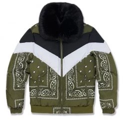 Jordan Craig Jacket - Represent Bomber - Olive - 91546P