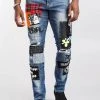 Shop All Smoke Rise Jeans - Patches - Belfast Blue - JP21730
