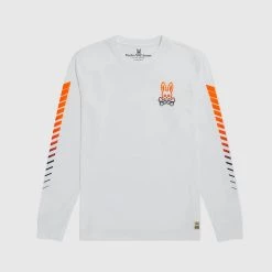 Psycho Bunny Shirt - Egremont - White - B6T218Q1FT