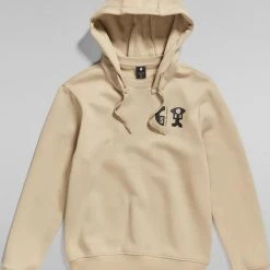 Shop All G-Star Hoodie - Back Graphic - Light Moss - D21166