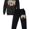 Shop All Outrank Sweatsuit - Standin' On My Own - Black