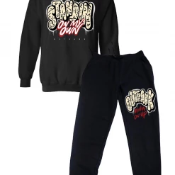 Shop All Outrank Sweatsuit - Standin' On My Own - Black