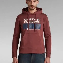G-Star Hoodie - Originals - Paccio - D20696 Shop All