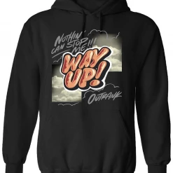 Shop All Outrank Hoodie - Way Up - Black - OR1779H