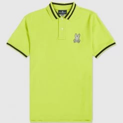 Psycho Bunny Polo - Rushup Polo - Safety Yellow - B6K194N1PC