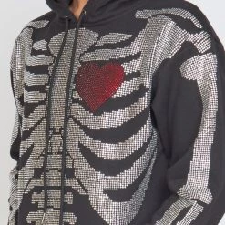 Politics Hoodie - Skeleton - Black - SKELH101 Shop All 5 Politics Hoodie - Skeleton - Black - SKELH101 Shop All