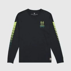 Shop All Psycho Bunny Shirt - Egremont - Navy - B6T218Q1FT